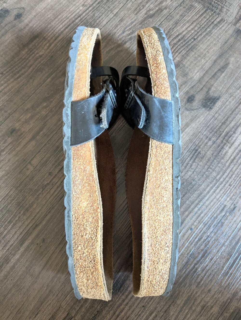 Birkenstock Mayari Black Birko-Flor Toe Loop Sandals EU 39 Women’s 8-8.5 Regular - Picture 9 of 13